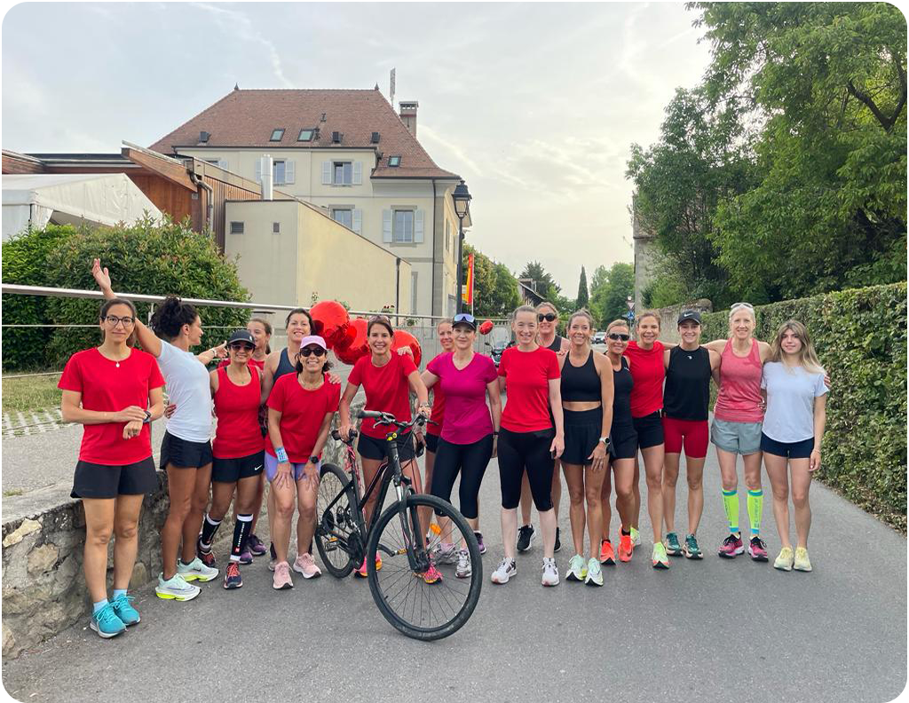 Get Fit Suisse - Women on the run, chasing dreams and breaking records!