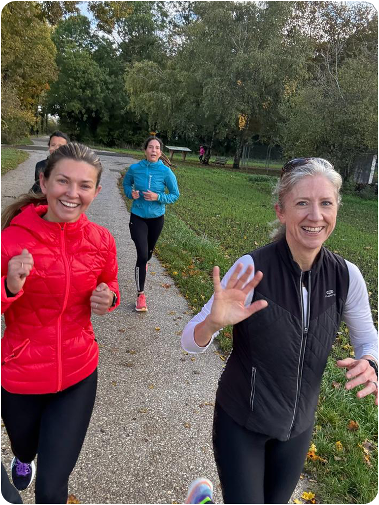 Get Fit Suisse _ Rise and Run, Women's training never done!