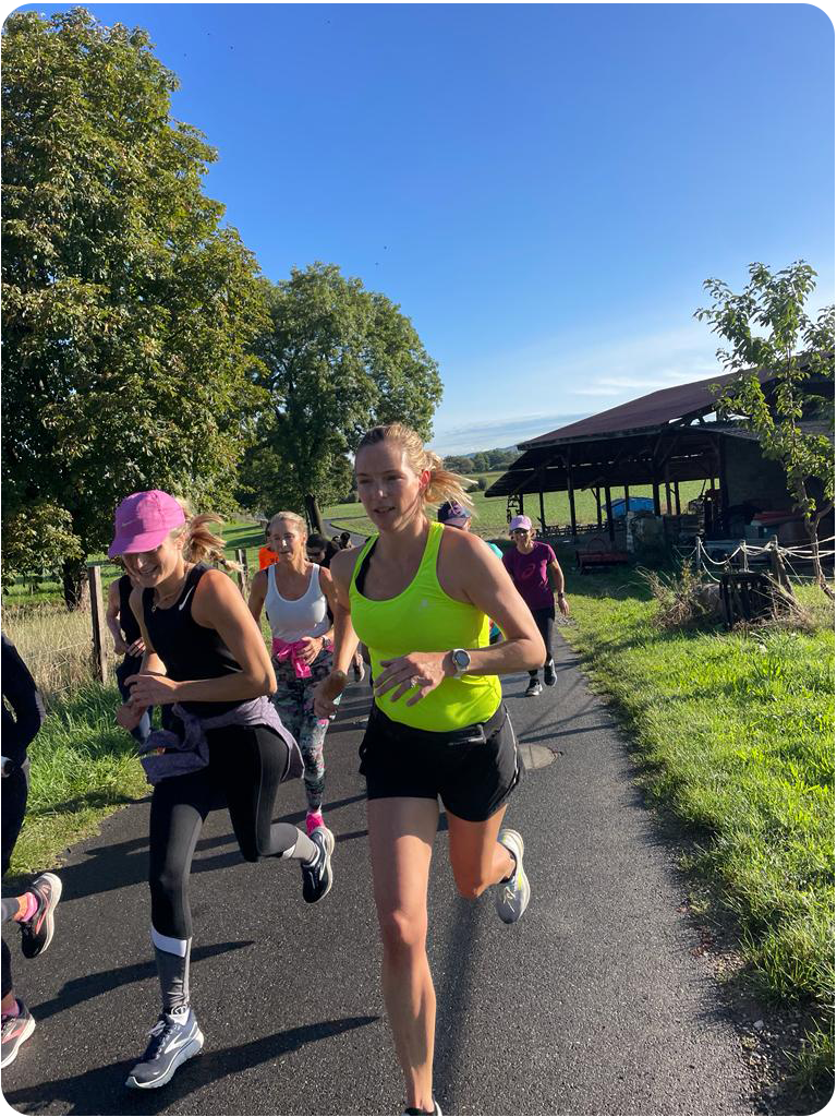 Get Fit Suisse Women runners, unstoppable, unbreakable, unbeatable!